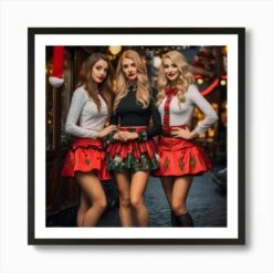 Three Beautiful Women On Christmas Eve 2 Art Print 10 Three Beautiful Women On Christmas Eve 2 Art Print -Xmas Gifts Hub m2Fgen2Fart print square framed black2F07cc64f5 778e 47ae 801e 59d96613e528