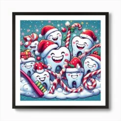 Christmas Teeth Art Print 10 Christmas Teeth Art Print -Xmas Gifts Hub m2Fgen2Fart print square framed black2F1b7bd737 b2e9 43a1 91bb 809858ec3d3a
