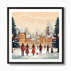 Christmas In Switzerland Art Print 10 Christmas In Switzerland Art Print -Xmas Gifts Hub m2Fgen2Fart print square framed black2F67f947cb 497e 45a3 bcad 17e2bf8742cf