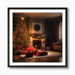 Christmas Tree In The Living Room 73 Art Print 10 Christmas Tree In The Living Room 73 Art Print -Xmas Gifts Hub m2Fgen2Fart print square framed black2F6a2347cd 1ffe 4a7a 9cda 181f0de4b1ca
