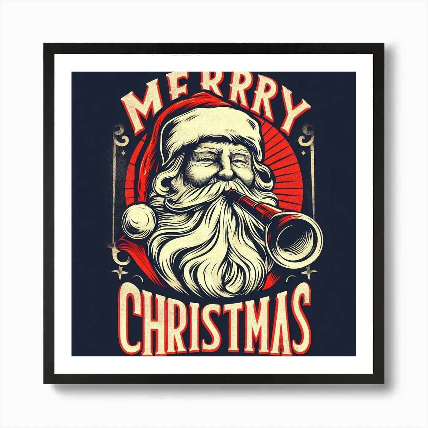 Merry Christmas 3 Art Print 5 Merry Christmas 3 Art Print - Image 3