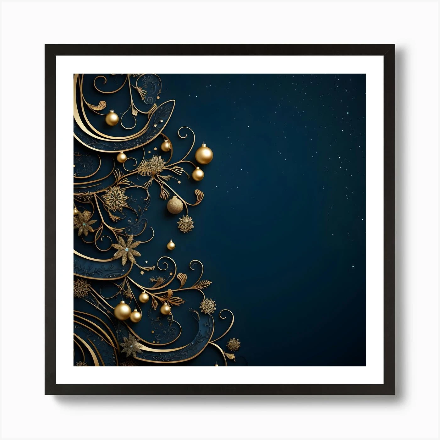 Christmas Tree Background 13 Art Print 5 Christmas Tree Background 13 Art Print - Image 3