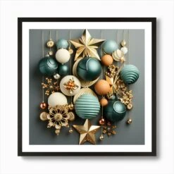 Christmas Ornaments 9 Art Print 10 Christmas Ornaments 9 Art Print -Xmas Gifts Hub m2Fgen2Fart print square framed black2Fb0f29832 bb78 4e2b 9d8e 33a481307f44