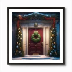 Christmas Door 99 Art Print 10 Christmas Door 99 Art Print -Xmas Gifts Hub m2Fgen2Fart print square framed black2Fd4410da3 1164 46ff a402 96ad66414fb8