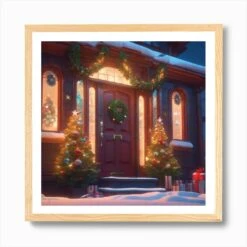 Christmas House 184 Art Print 12 Christmas House 184 Art Print -Xmas Gifts Hub m2Fgen2Fart print square framed oak2F1303915f 1a52 4744 a7f5 f316c622dc6b