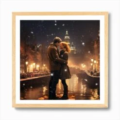 Romantic Christmas Scene In Amsterdam 2 Art Print 12 Romantic Christmas Scene In Amsterdam 2 Art Print -Xmas Gifts Hub m2Fgen2Fart print square framed oak2F29ddeace 9d93 4794 a873 07e7561e4255