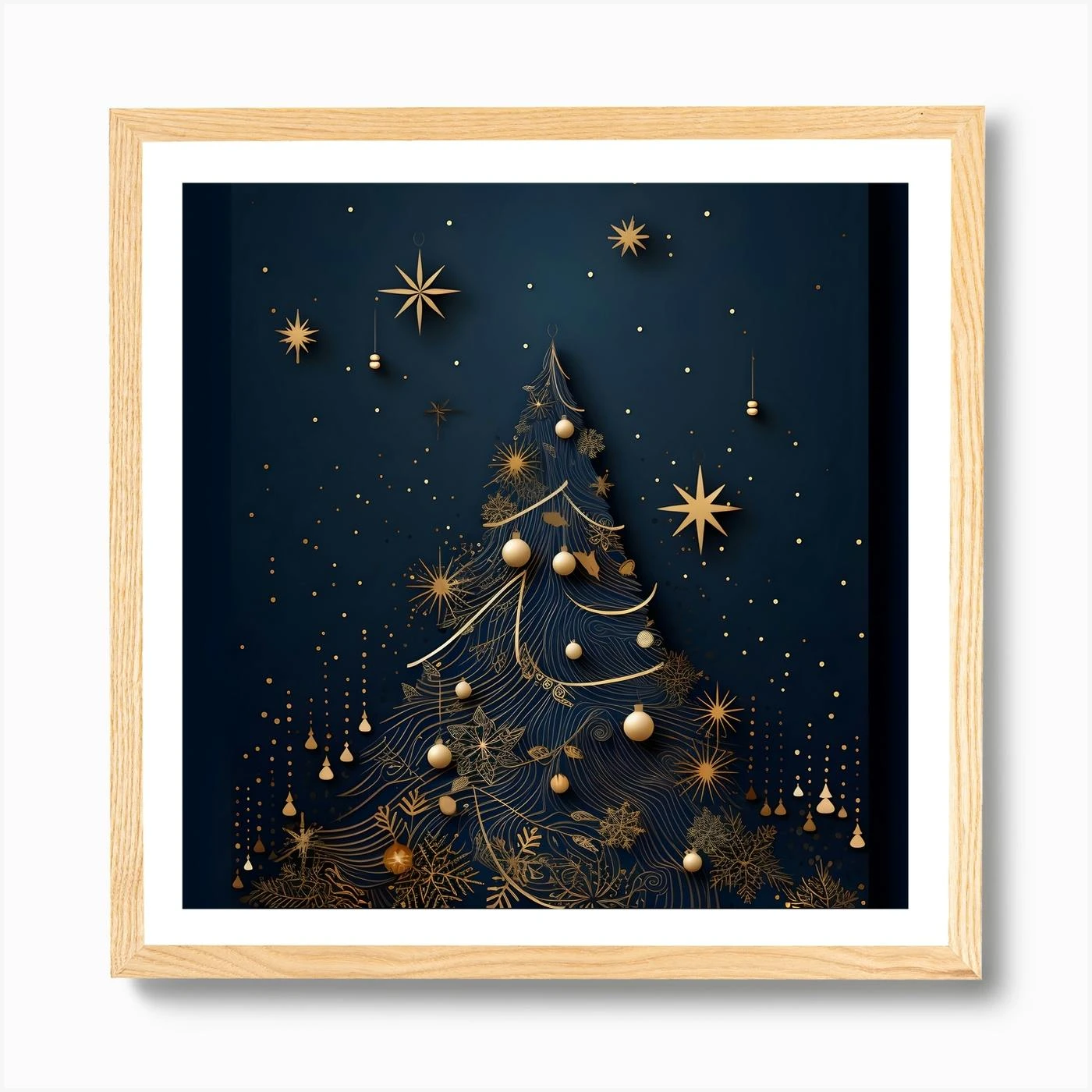 Christmas Tree 19 Art Print 7 Christmas Tree 19 Art Print - Image 5