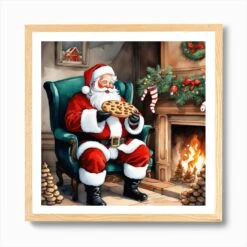 Christmas Santa 43 Art Print 12 Christmas Santa 43 Art Print -Xmas Gifts Hub m2Fgen2Fart print square framed oak2F4edd18f7 9236 4e41 8e29 1db86fa38f6b