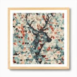 Deer, Rein Deer, Christmas, Christmas Vector Art, Vector Art, Christmas Art, Christmas Art Print -Xmas Gifts Hub m2Fgen2Fart print square framed oak2F61e14a7f c674 40d7 906a f2b2f342faec