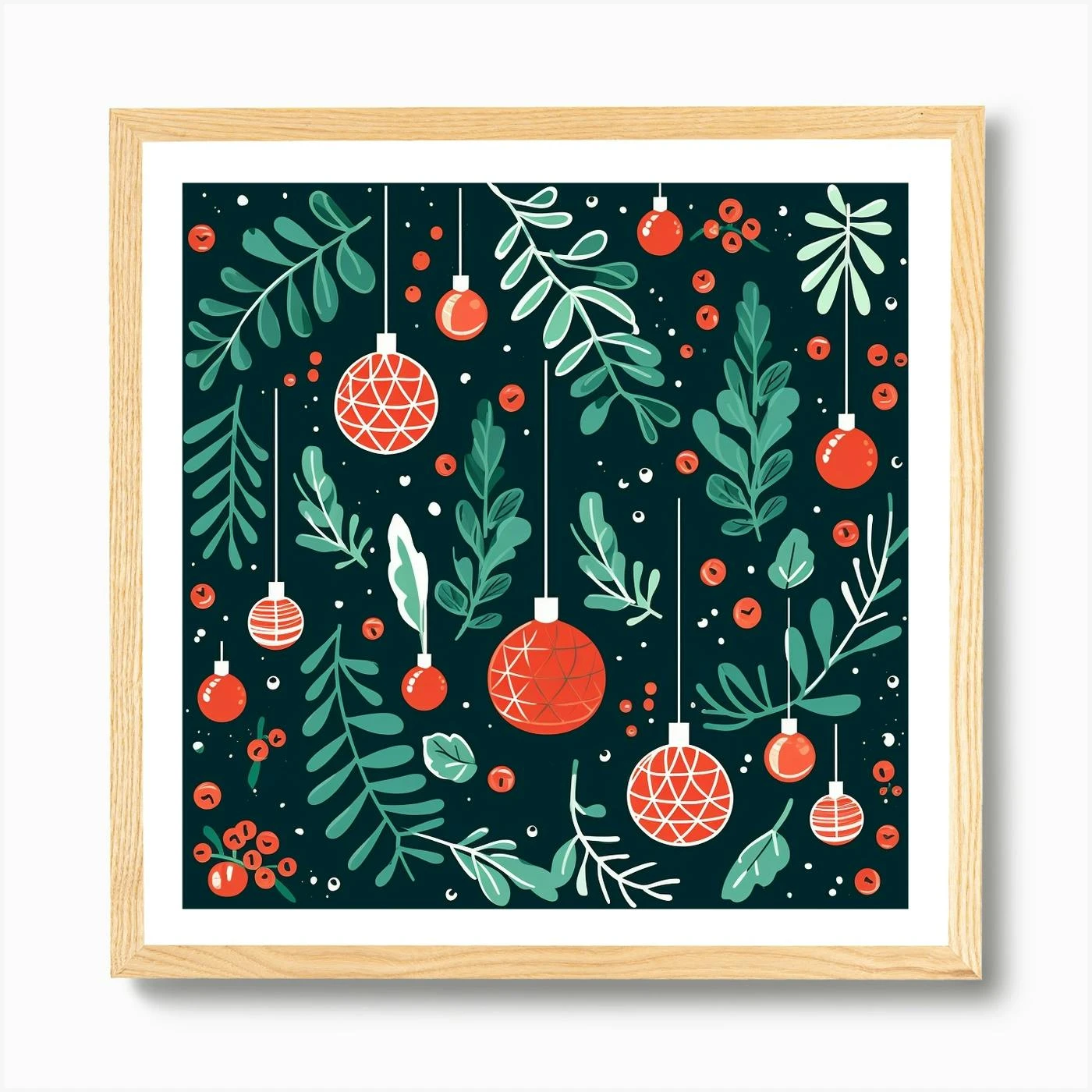 Christmas Ornaments 6 Art Print 7 Christmas Ornaments 6 Art Print - Image 5