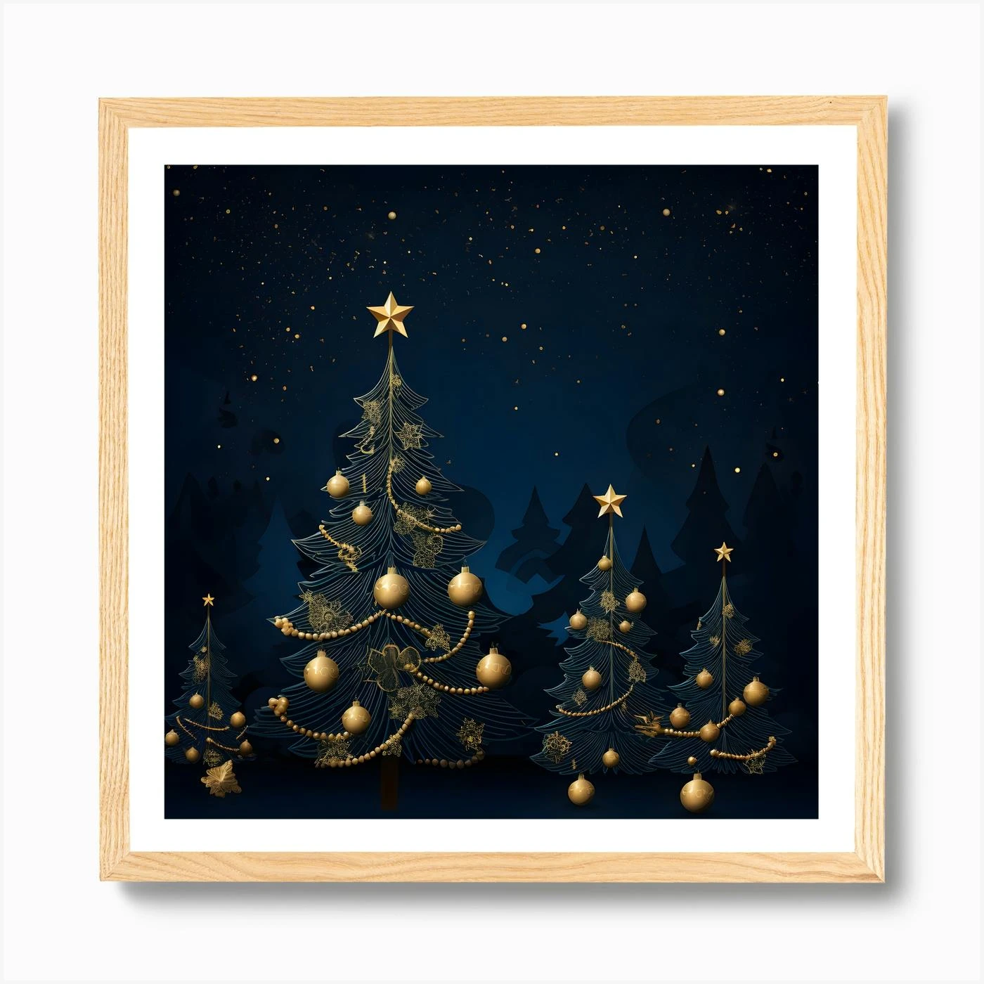Elegant Christmas Design Series026 Art Print 7 Elegant Christmas Design Series026 Art Print - Image 5