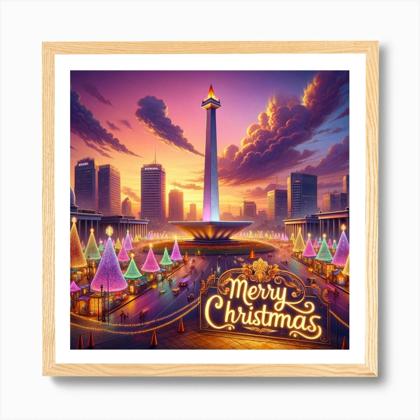 Christmas In Indonesia Art Print 7 Christmas In Indonesia Art Print - Image 5