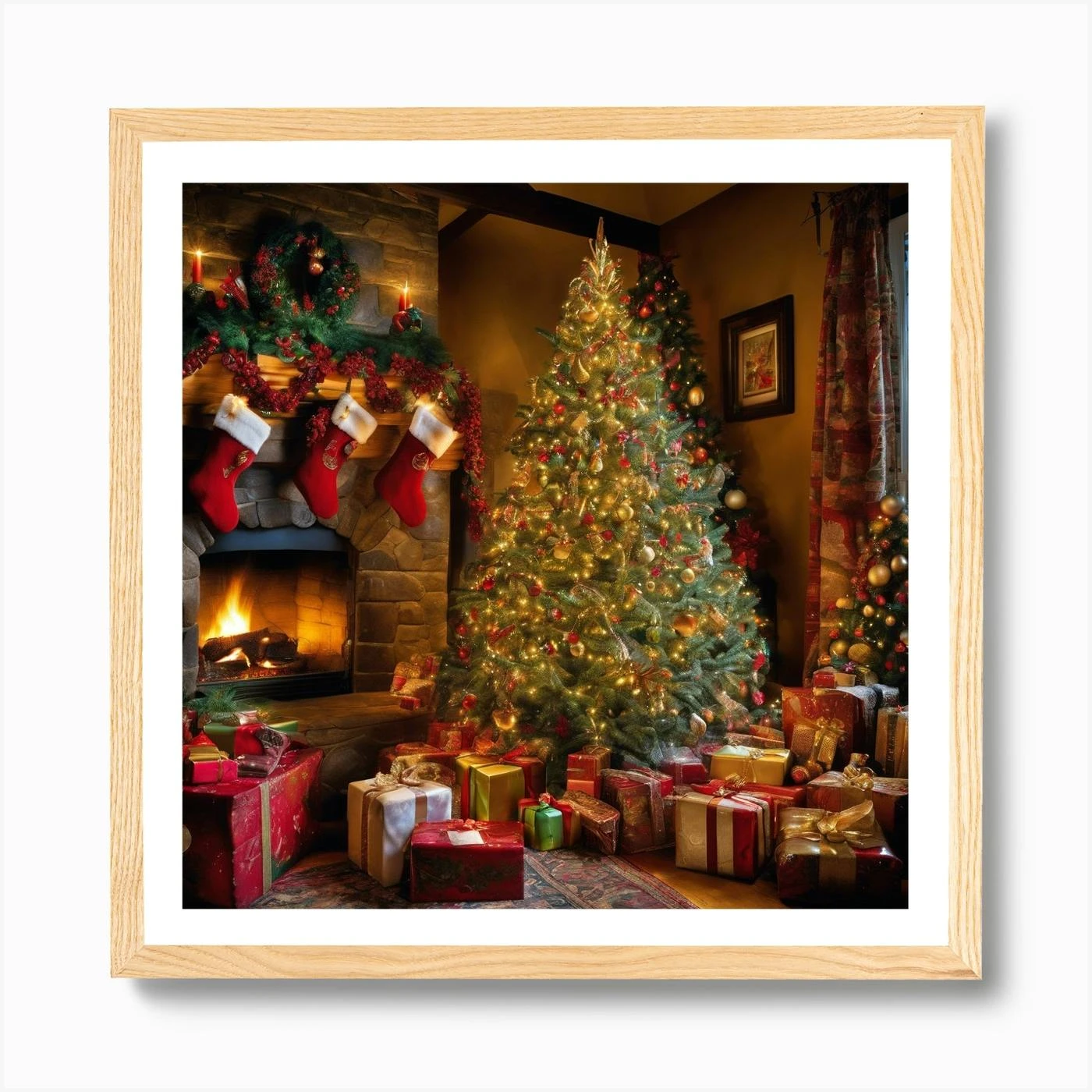 Christmas Tree 1 Art Print 7 Christmas Tree 1 Art Print - Image 5