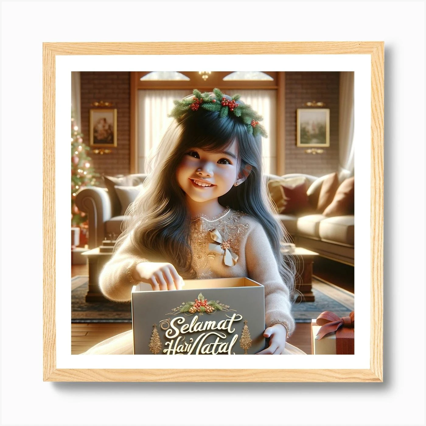 Merry Christmas 2 Art Print 7 Merry Christmas 2 Art Print - Image 5