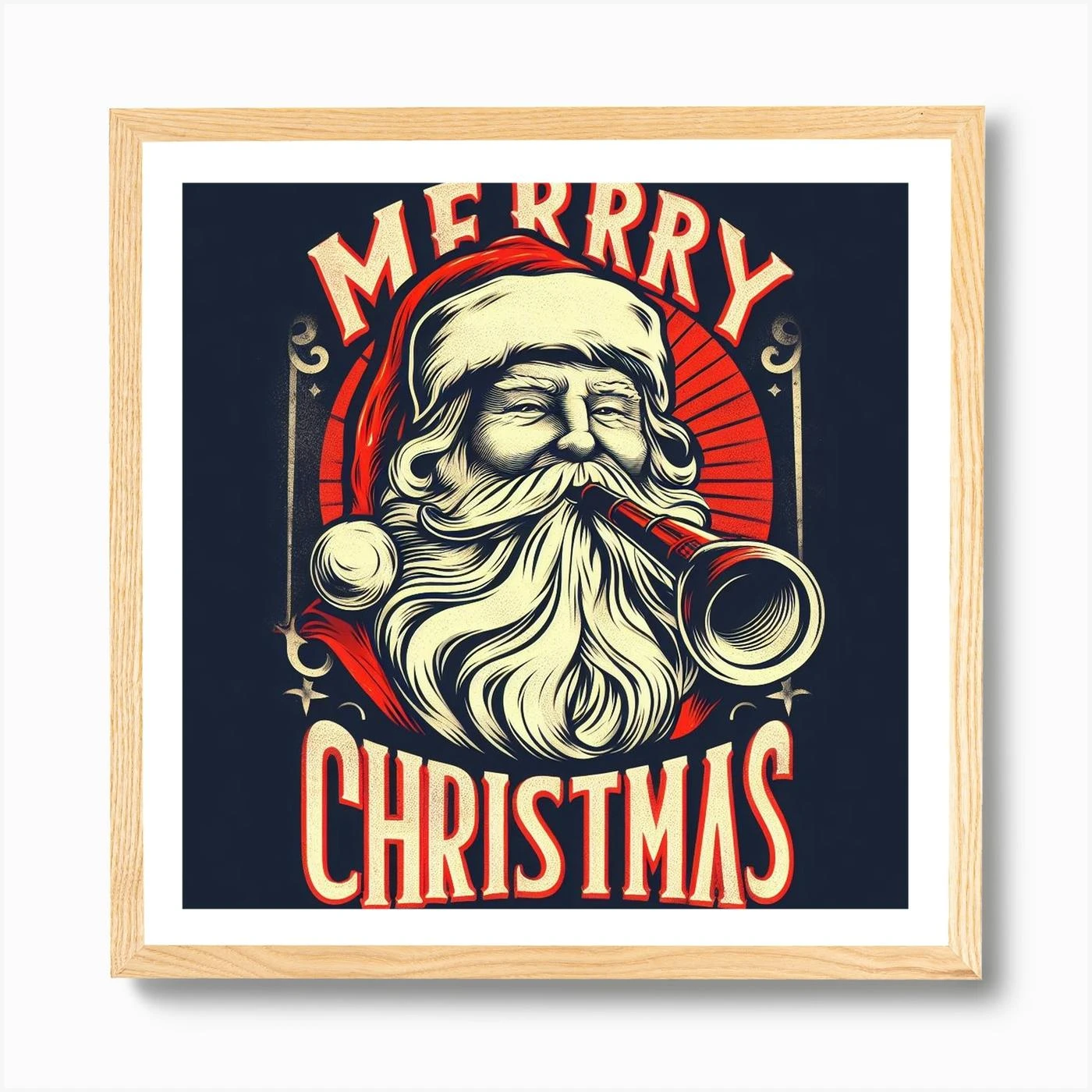 Merry Christmas 3 Art Print 7 Merry Christmas 3 Art Print - Image 5