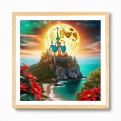 Christmas Castle With Poinsettias Art Print 12 Christmas Castle With Poinsettias Art Print -Xmas Gifts Hub m2Fgen2Fart print square framed oak2Facc9be08 5e1a 46a4 8a0d d04bf825bcef