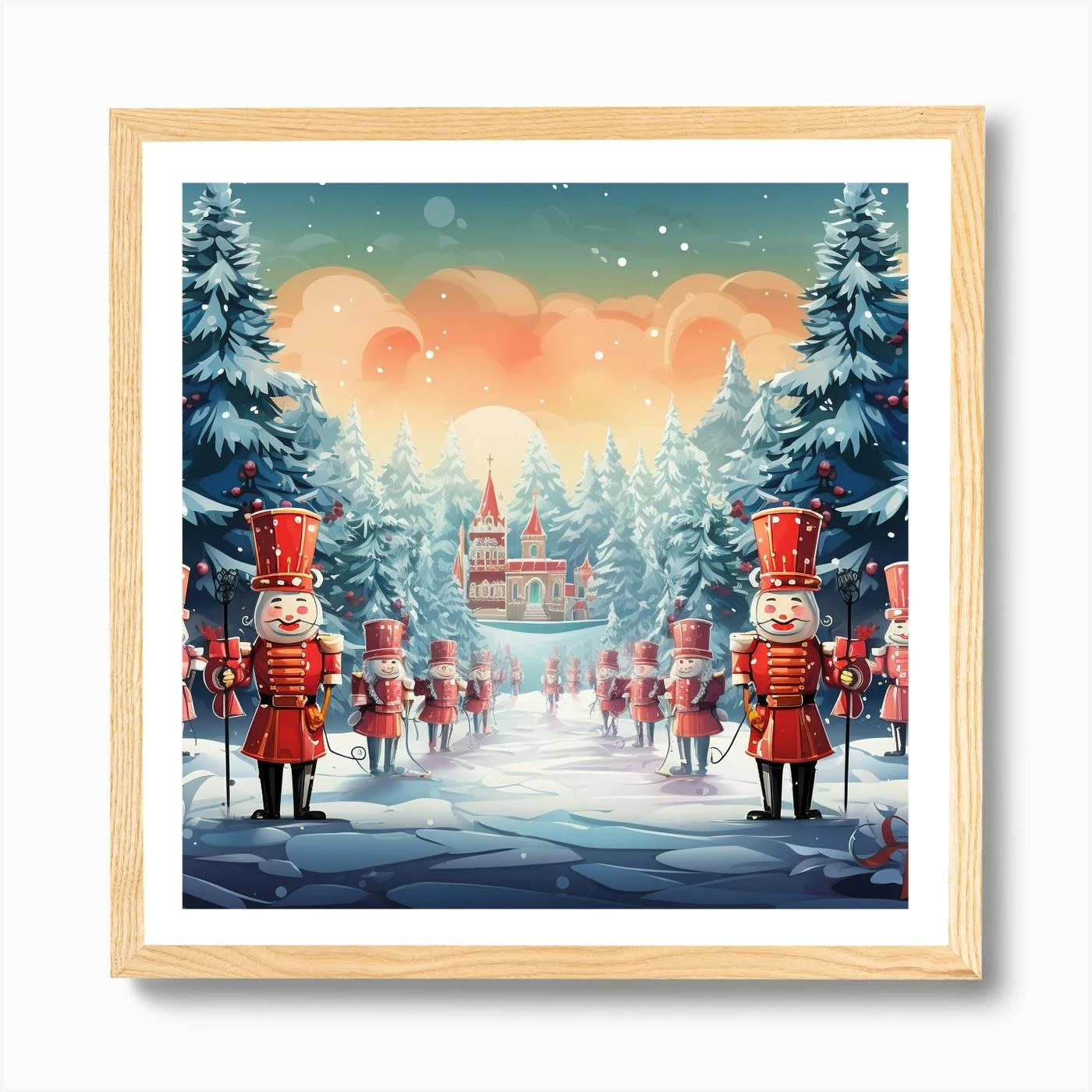 Christmas Nutcrackers 3 Art Print 7 Christmas Nutcrackers 3 Art Print - Image 5