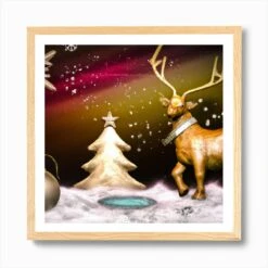 Christmas Reindeer 005 1 Art Print 12 Christmas Reindeer 005 1 Art Print -Xmas Gifts Hub m2Fgen2Fart print square framed oak2Fb0b1f24a a578 43fb baca 8863a816fb89