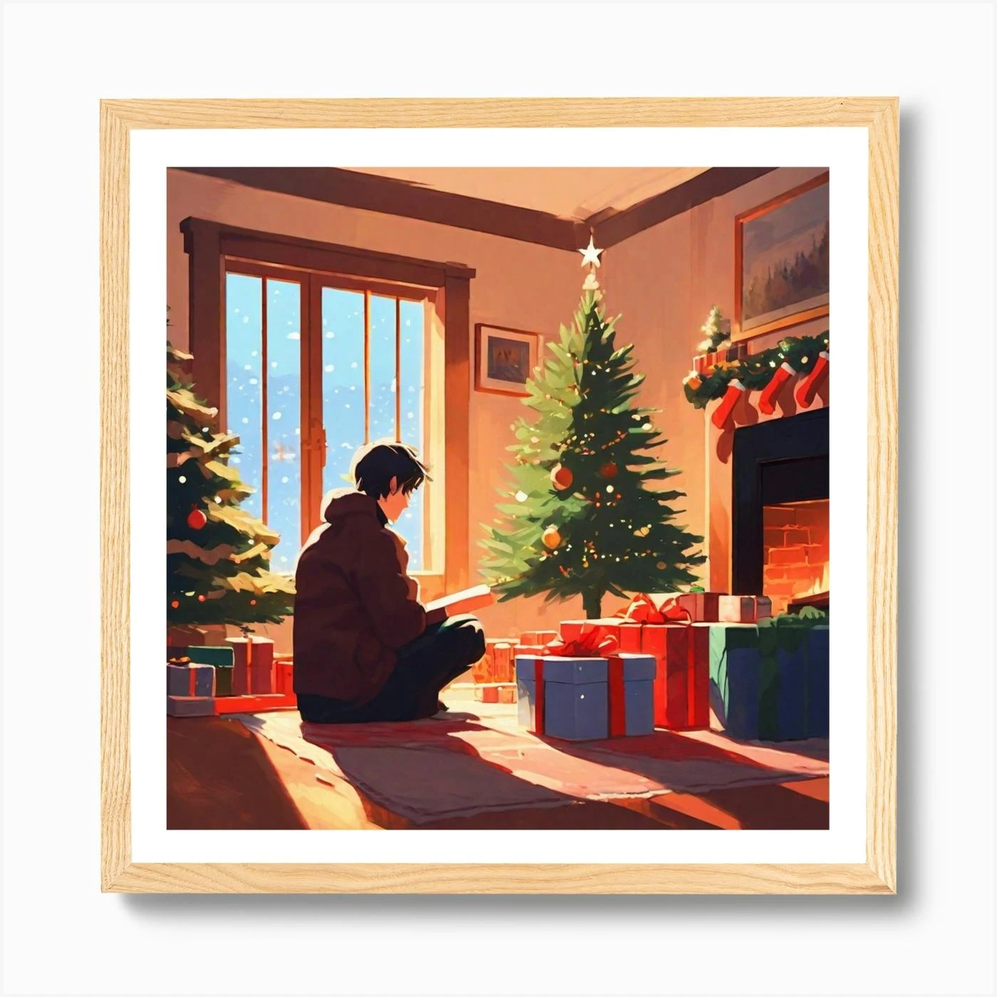 Christmas Tree 28 Art Print 7 Christmas Tree 28 Art Print - Image 5