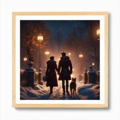 Christmas Carol Art Print -Xmas Gifts Hub m2Fgen2Fart print square framed oak2Fd2bb0795 18c7 4911 ac23 df5cb18668cc