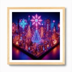 Christmas City Art Print 12 Christmas City Art Print -Xmas Gifts Hub m2Fgen2Fart print square framed oak2Fd6522d99 7cf9 4f78 93c4 fe6ba87e3e00