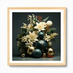 Christmas Arrangement 2 Art Print 12 Christmas Arrangement 2 Art Print -Xmas Gifts Hub m2Fgen2Fart print square framed oak2Fe504cfc8 24b7 4097 b5f8 15cbaab15766