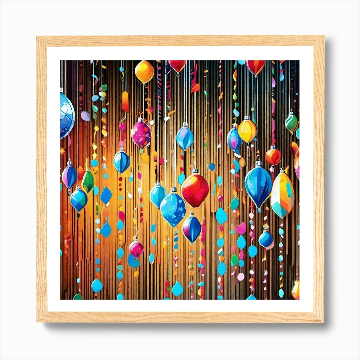 Christmas Background 19 Art Print 7 Christmas Background 19 Art Print - Image 5