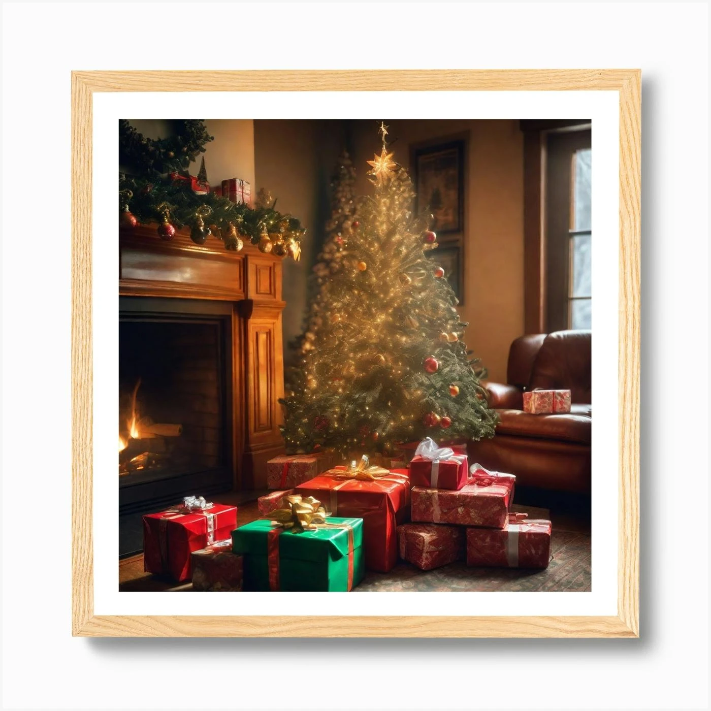 Christmas Tree In The Living Room 47 Art Print 7 Christmas Tree In The Living Room 47 Art Print - Image 5