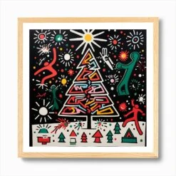 Harry Potter Christmas TreeAbstract Christmas Art Print 12 Harry Potter Christmas TreeAbstract Christmas Art Print -Xmas Gifts Hub m2Fgen2Fart print square framed oak2Fedeb3442 dbbb 4ddf 9c30 10b8844688a0