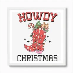 08 Christmas Art Print -Xmas Gifts Hub m2Fgen2Fart print square framed white2F0dbe4dc9 81b5 4cab a47e c664e4d2fc40