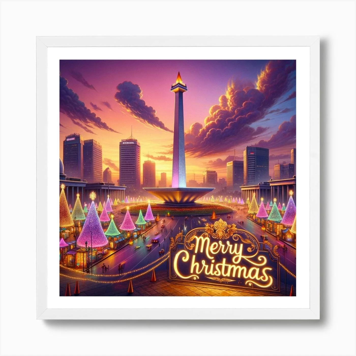 Christmas In Indonesia Art Print 6 Christmas In Indonesia Art Print - Image 4