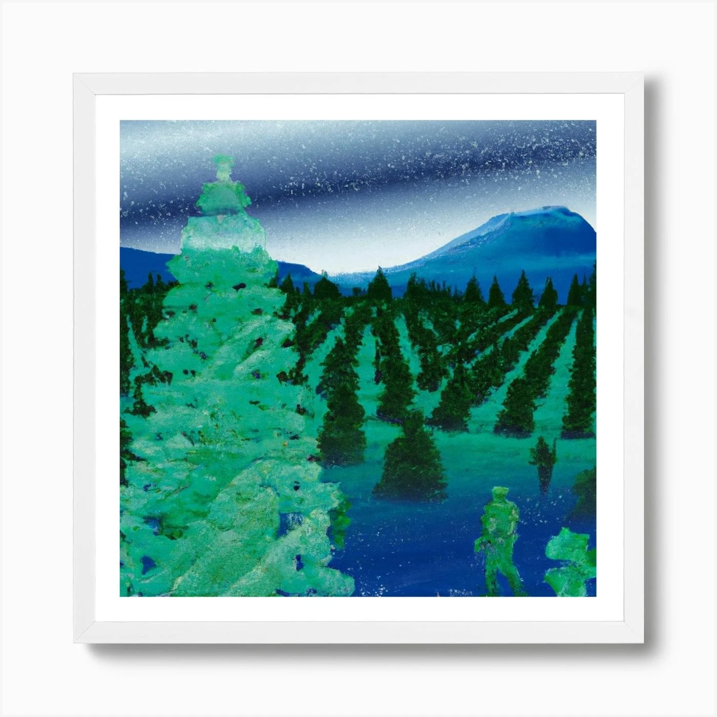 Alien Christmas 002 1 Art Print 6 Alien Christmas 002 1 Art Print - Image 4