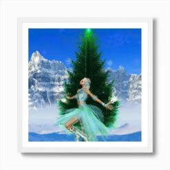 Ballerina Christmas 0012 Art Print 11 Ballerina Christmas 0012 Art Print -Xmas Gifts Hub m2Fgen2Fart print square framed white2F3c0205c0 7d92 44a9 99a1 36e8b5799537