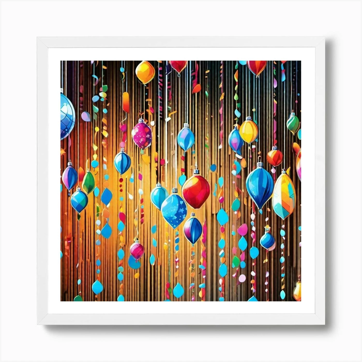 Christmas Background 19 Art Print 6 Christmas Background 19 Art Print - Image 4