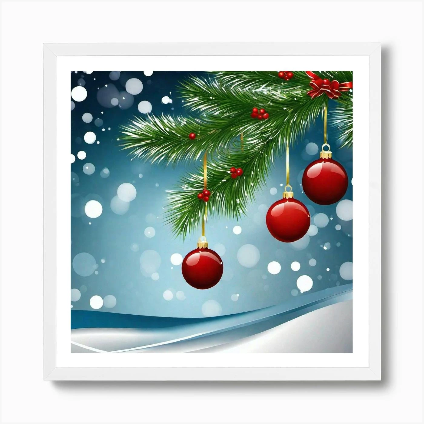 Christmas Tree 36 Art Print 6 Christmas Tree 36 Art Print - Image 4
