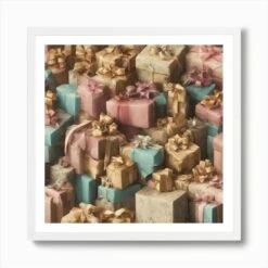 Christmas Present, Christmas Tree, Christmas Vector Art, Christmas Art Art Print -Xmas Gifts Hub m2Fgen2Fart print square framed white2F4b60ae23 1fdb 4de7 b60f 86b8efceaff9