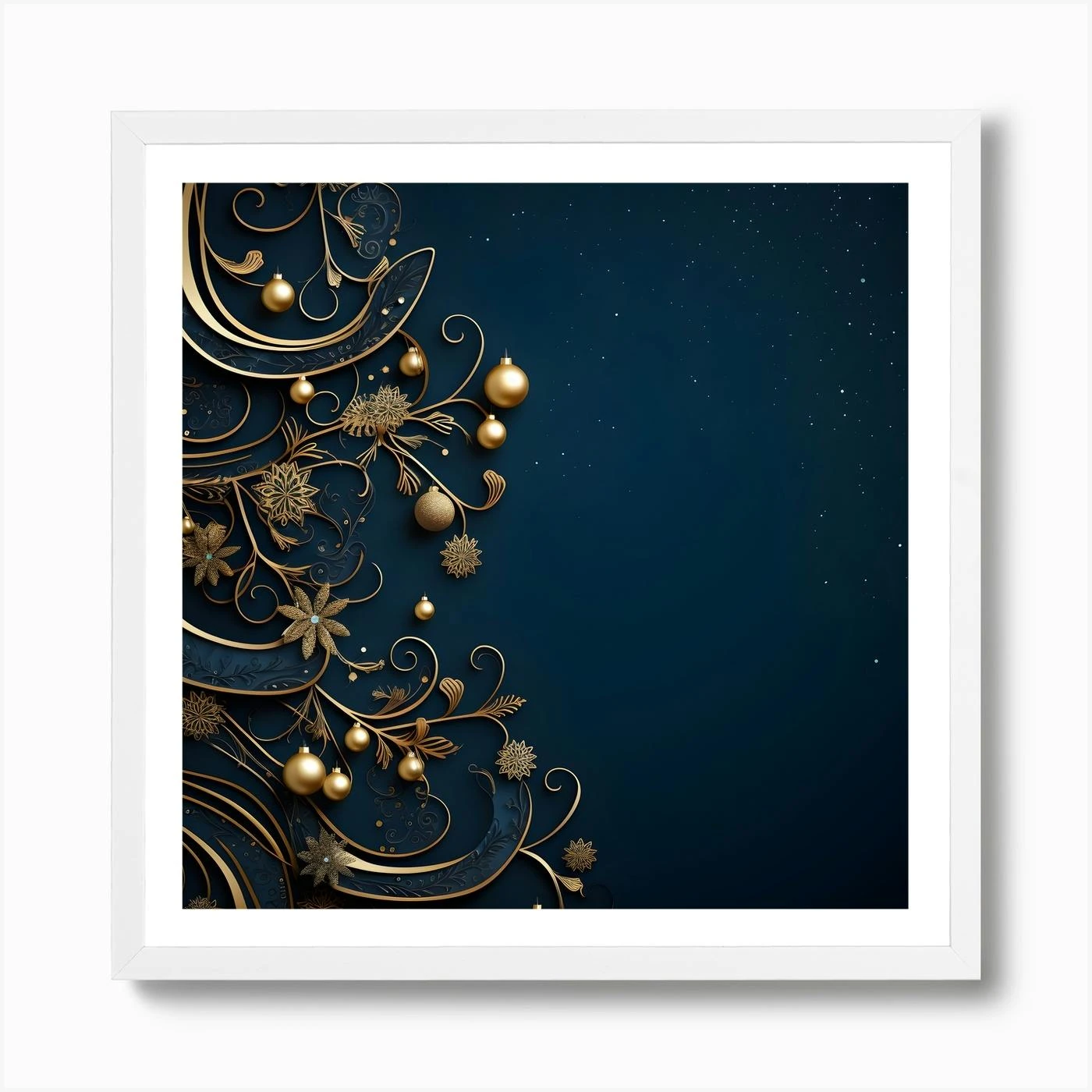 Christmas Tree Background 13 Art Print 6 Christmas Tree Background 13 Art Print - Image 4