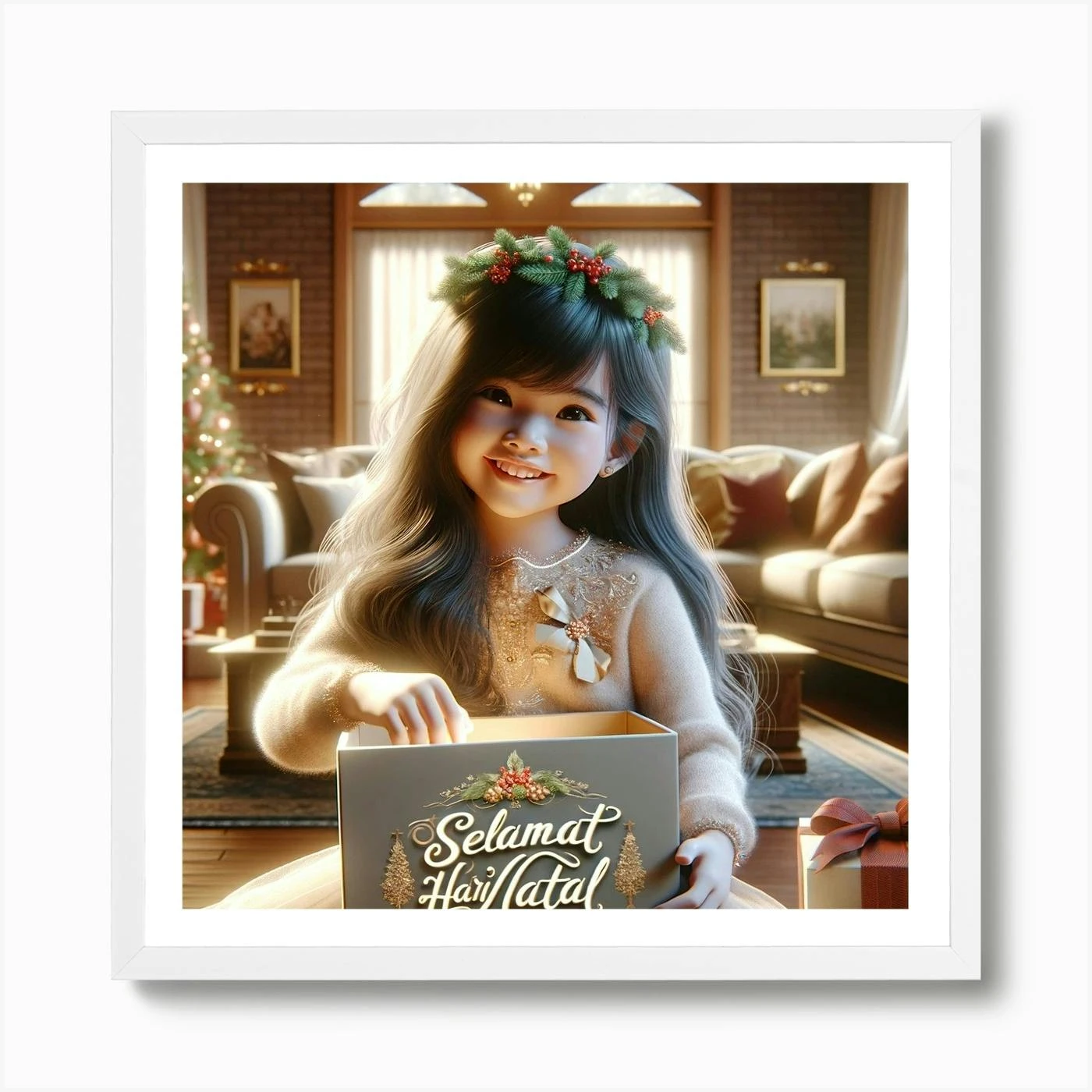 Merry Christmas 2 Art Print 6 Merry Christmas 2 Art Print - Image 4