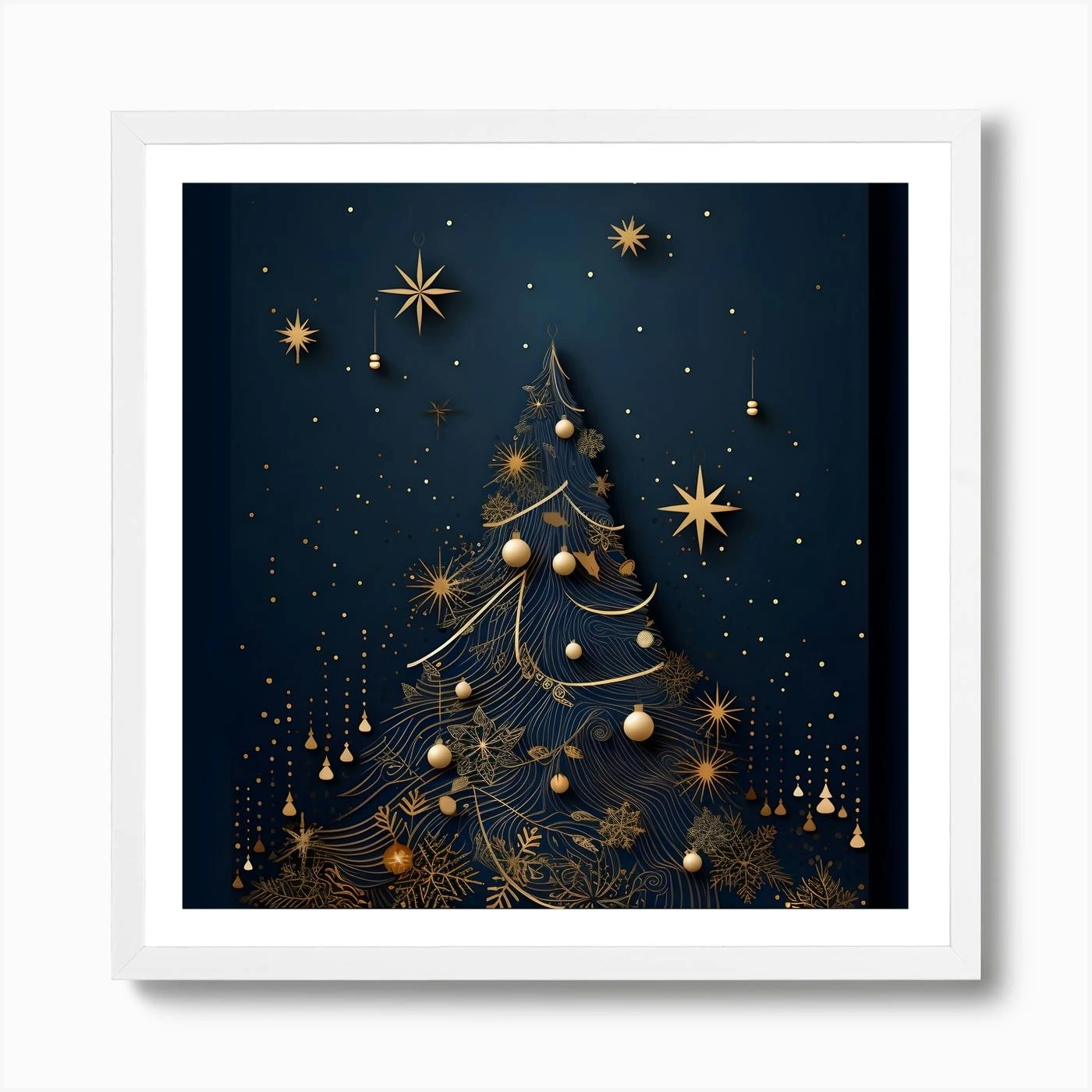Christmas Tree 19 Art Print 6 Christmas Tree 19 Art Print - Image 4