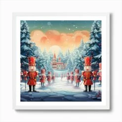 Christmas Nutcrackers 3 Art Print 11 Christmas Nutcrackers 3 Art Print -Xmas Gifts Hub m2Fgen2Fart print square framed white2Fd29912df 5764 46b0 8302 eabf489de7f9