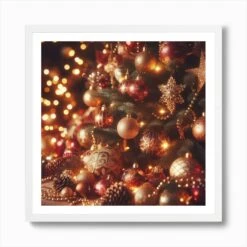 Christmas 49 Art Print -Xmas Gifts Hub m2Fgen2Fart print square framed white2Ffddbe79e 6159 48ad ac9b 0378372a805a