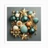 Christmas Ornaments 9 Art Print -Xmas Gifts Hub m2Fgen2Fart print square p12F0f72ded5 8fde 4c33 aaaa e9816567edec