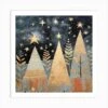 Christmas Trees 3 Art Print