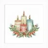 Christmas Candles Art Print -Xmas Gifts Hub m2Fgen2Fart print square p12F24572ab0 c7b2 4d8c b606 0a790d713d69