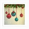 Christmas Ornaments 17 Art Print -Xmas Gifts Hub m2Fgen2Fart print square p12F27735ed5 991b 493a 998b 61e20770a0b6