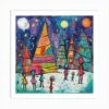 Christmas In The Snow Art Print -Xmas Gifts Hub m2Fgen2Fart print square p12F2f3d1ca0 4221 462b a6ea c9df7e608eea