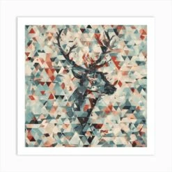 Deer, Rein Deer, Christmas, Christmas Vector Art, Vector Art, Christmas Art, Christmas Art Print