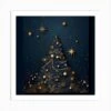 Christmas Tree 19 Art Print -Xmas Gifts Hub m2Fgen2Fart print square p12F31db8631 9896 4a29 bc27 34a91f12e2a5