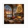 Christmas Living Room Art Print 1 Christmas Living Room Art Print -Xmas Gifts Hub m2Fgen2Fart print square p12F414c3223 0a09 4d44 8a6f 70709aa8628e