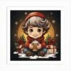 Christmas Boy Art Print -Xmas Gifts Hub m2Fgen2Fart print square p12F579b3d56 5ca1 4b0d 8598 e82a1c5f26b9